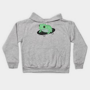 Skater Frog Kids Hoodie